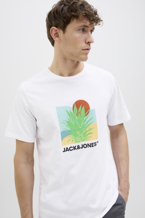 Jack & Jones jjbarbados tee ss crew neck